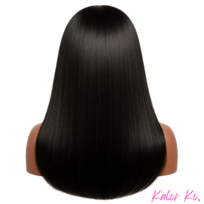 4x4 Straight Closure Wig – 200% Density