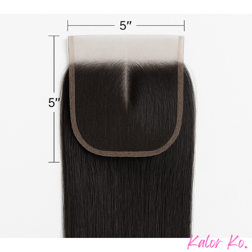 5x5 Straight Lace Closure