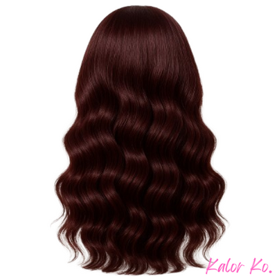 Colored Body Wave Wigs – 100% Human Hair
