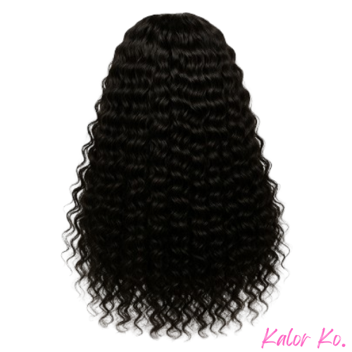 5x5 Closure Deep Wave Wig – 200% Density