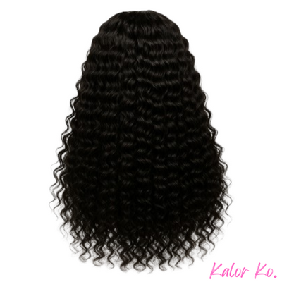 5x5 Closure Deep Wave Wig – 200% Density